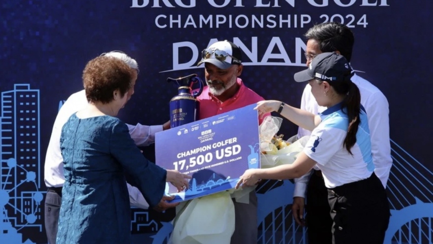 Indian golfer triumphs at BRG Open Golf Championship Danang 2024